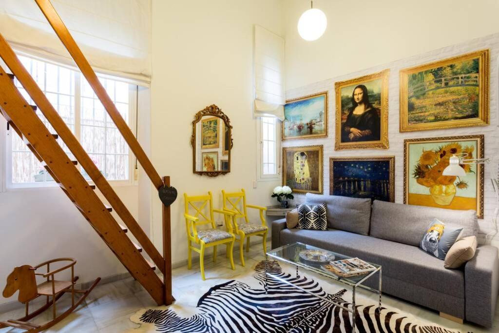 Pretty Duplex In Bohemian District-City Center Sevilla Exteriör bild