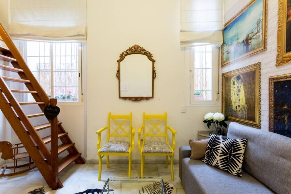 Pretty Duplex In Bohemian District-City Center Sevilla Exteriör bild