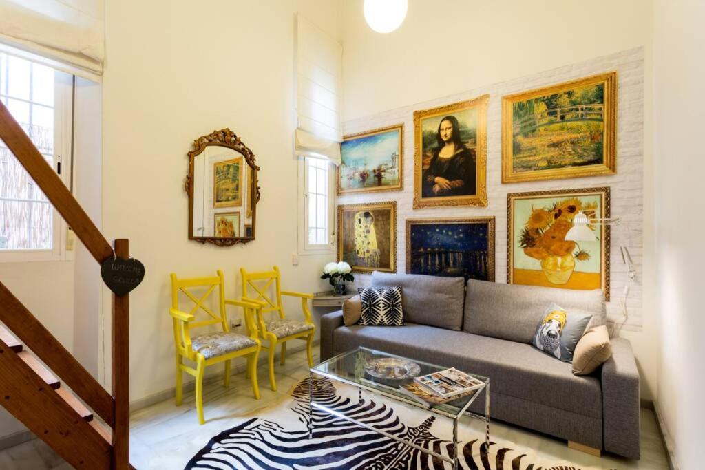 Pretty Duplex In Bohemian District-City Center Sevilla Exteriör bild
